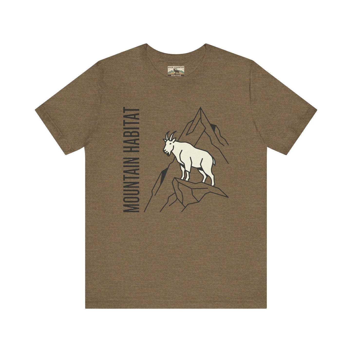 Mountain Goat On Cliff T-shirt