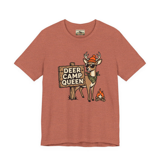 Deer camp queen t-shirt