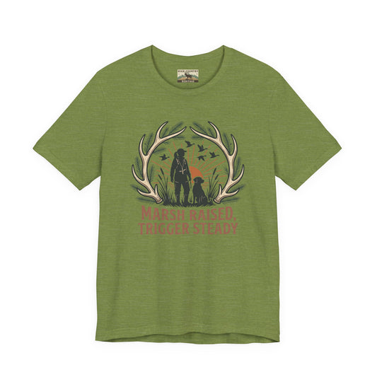 Marsh raised, trigger steady t-shirt
