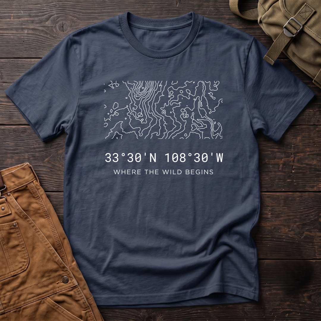 Gila Topo Map T-Shirt
