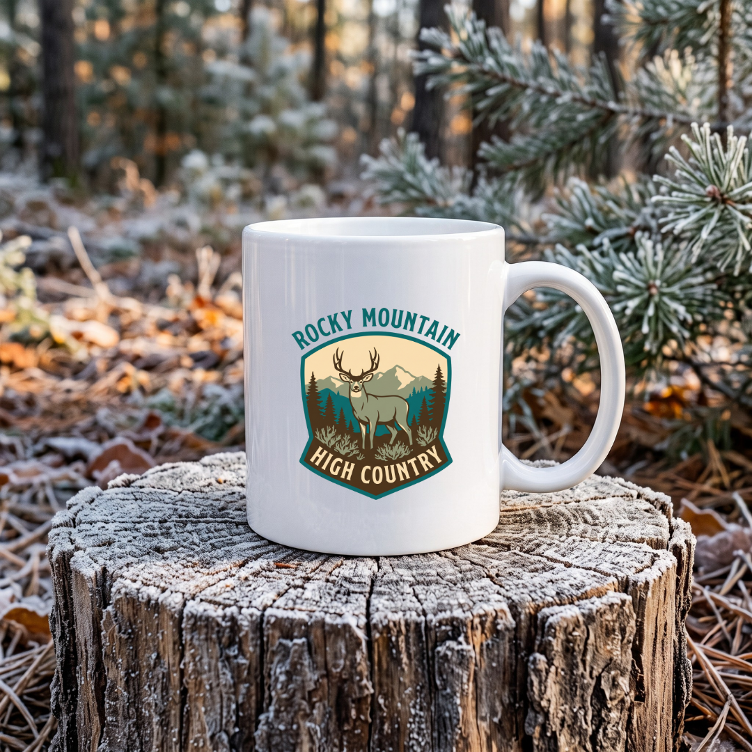 Rocky Mountain shield 11oz Ceramic Mug