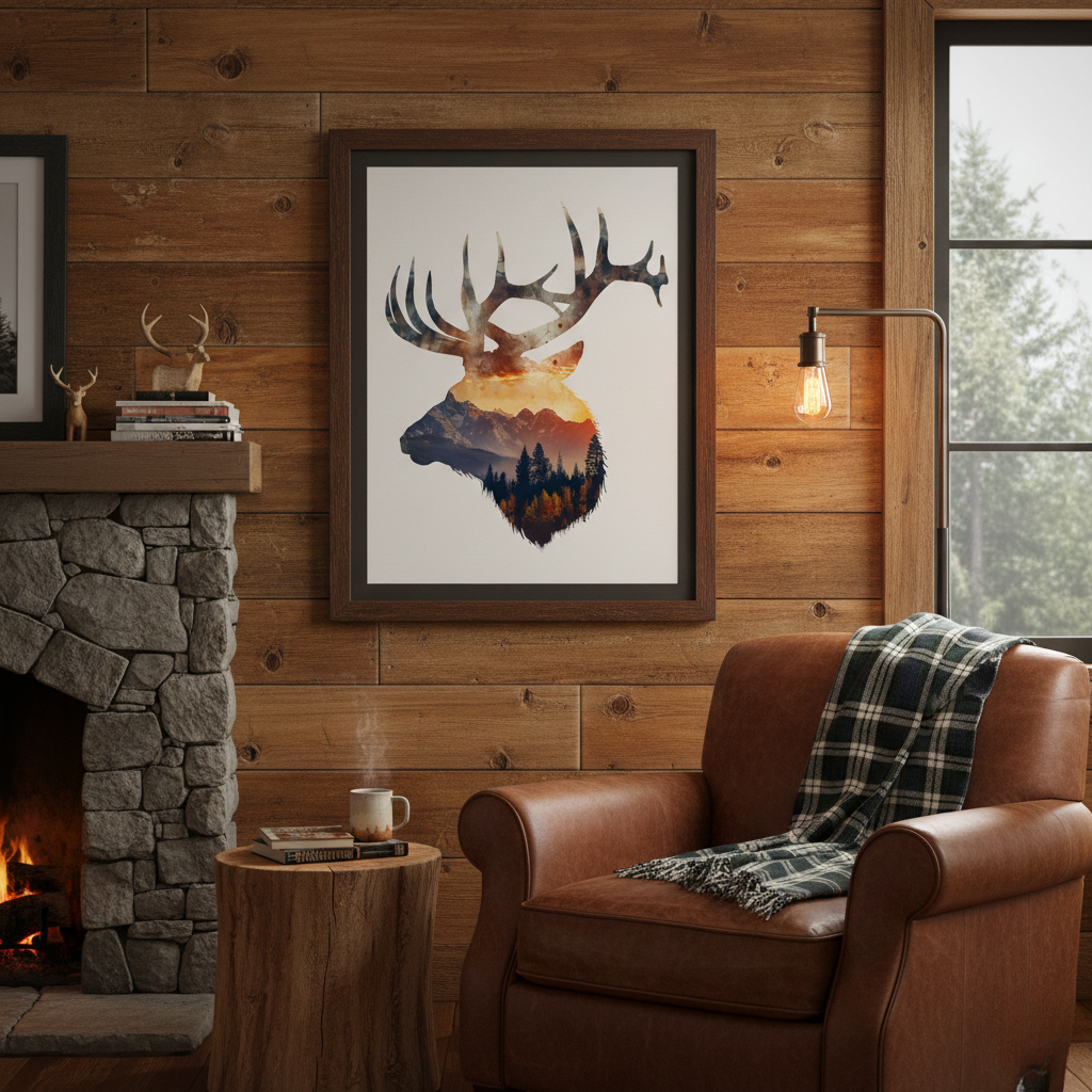 Hunting Graphic Art