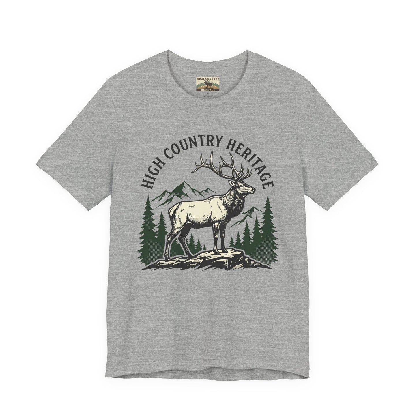 Elk And Landscape T-shirt