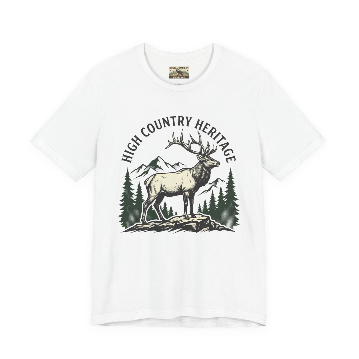Elk And Landscape T-shirt