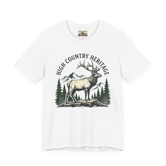 Elk And Landscape T-shirt