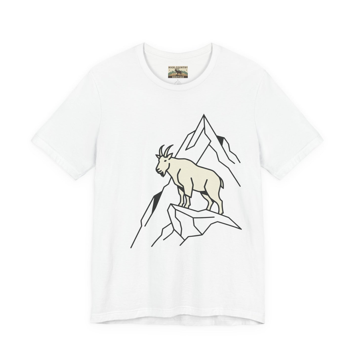 Mountain Goat On Cliff T-shirt