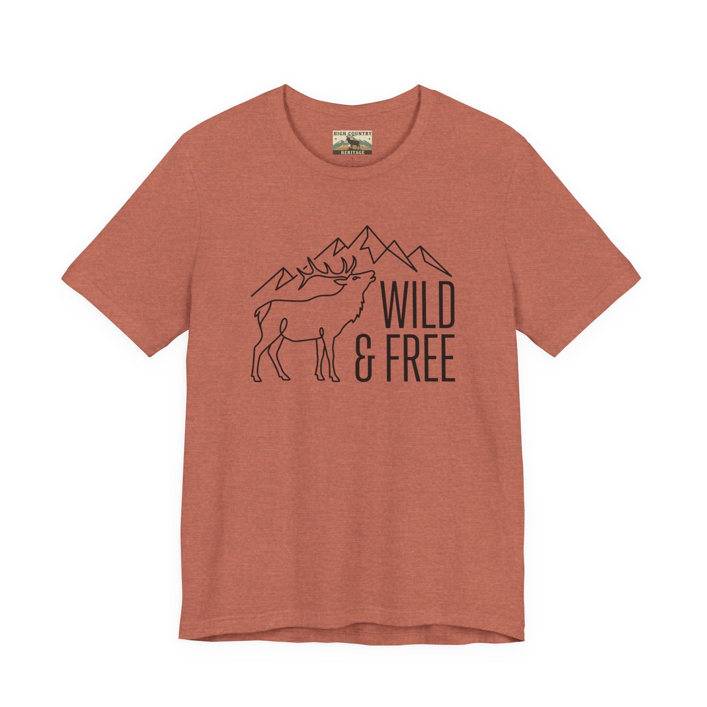 Wild and free t-shirt