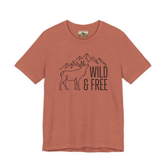 Wild and free t-shirt
