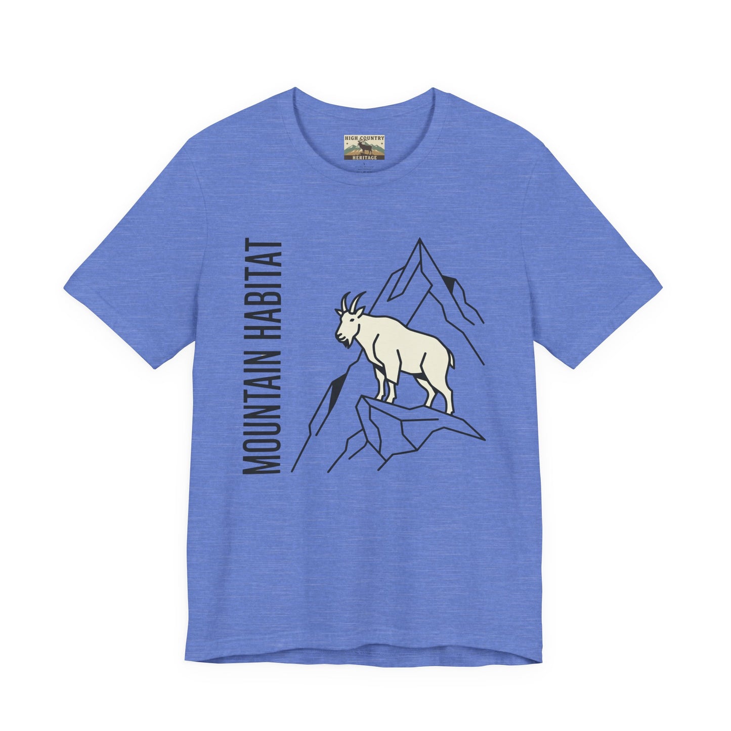 Mountain Goat On Cliff T-shirt