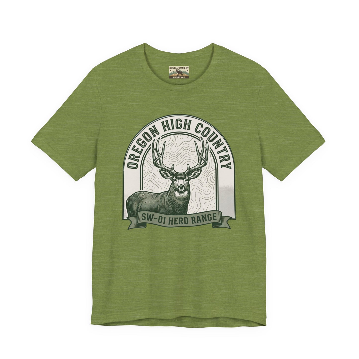 Oregon high country, SW-01 herd range T-shirt