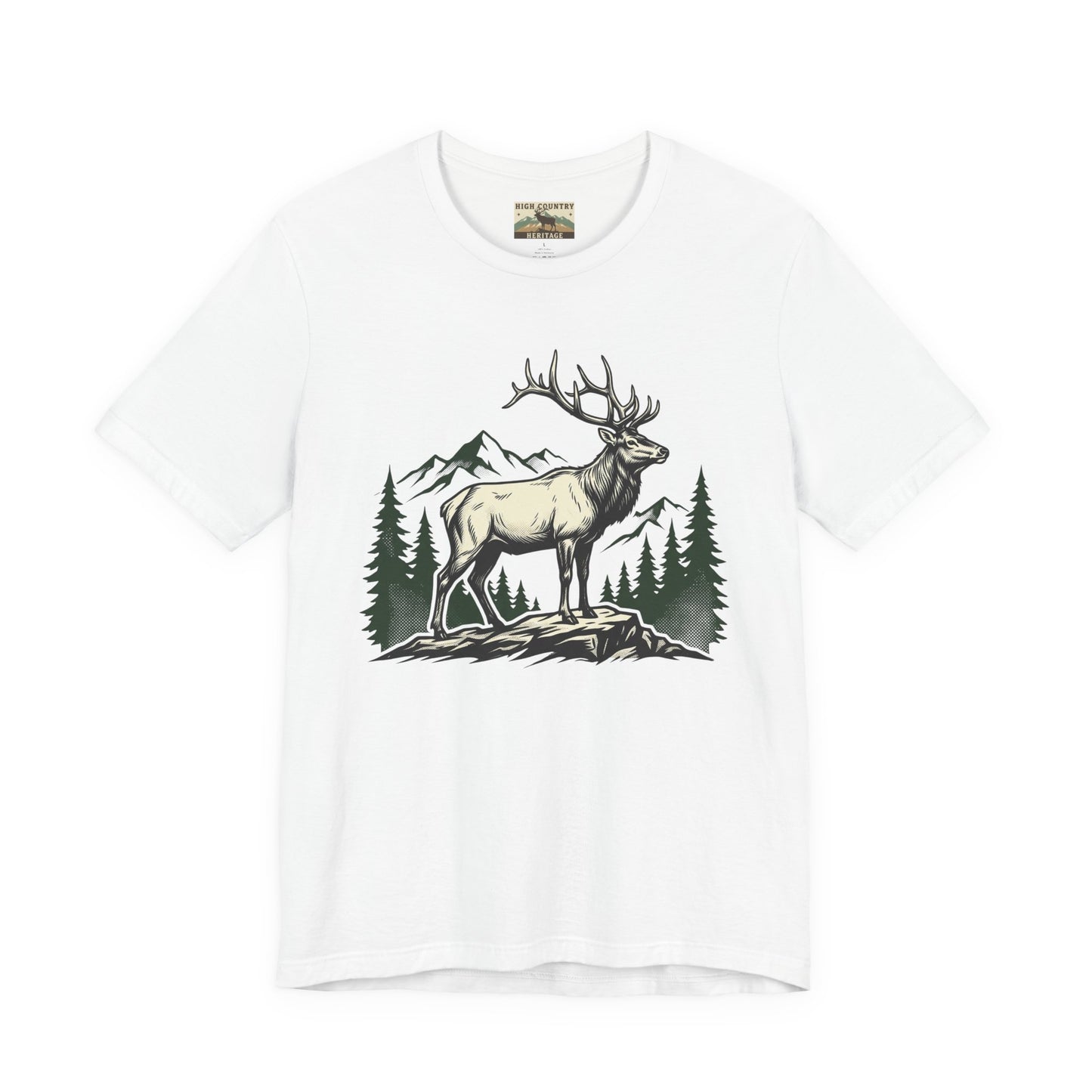 Elk And Landscape T-shirt