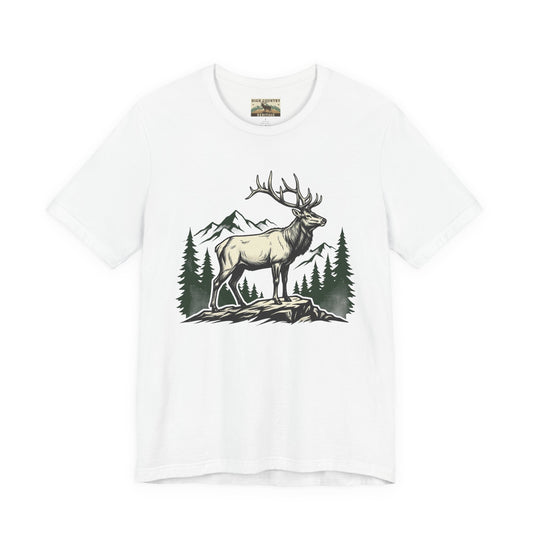 Elk And Landscape T-shirt