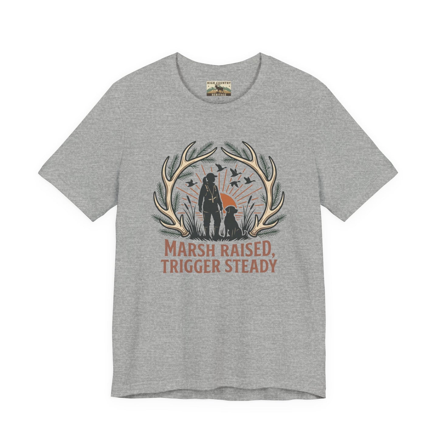 Marsh raised, trigger steady t-shirt