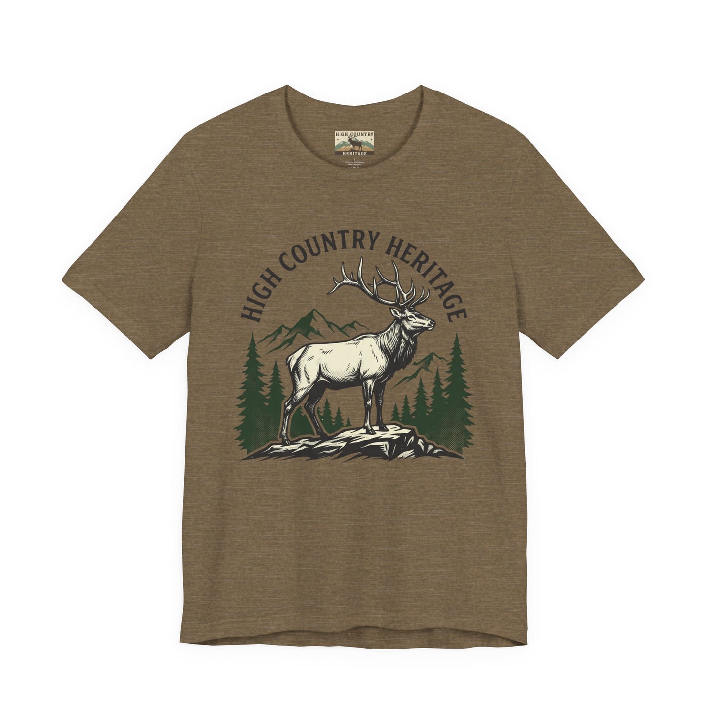 Elk And Landscape T-shirt