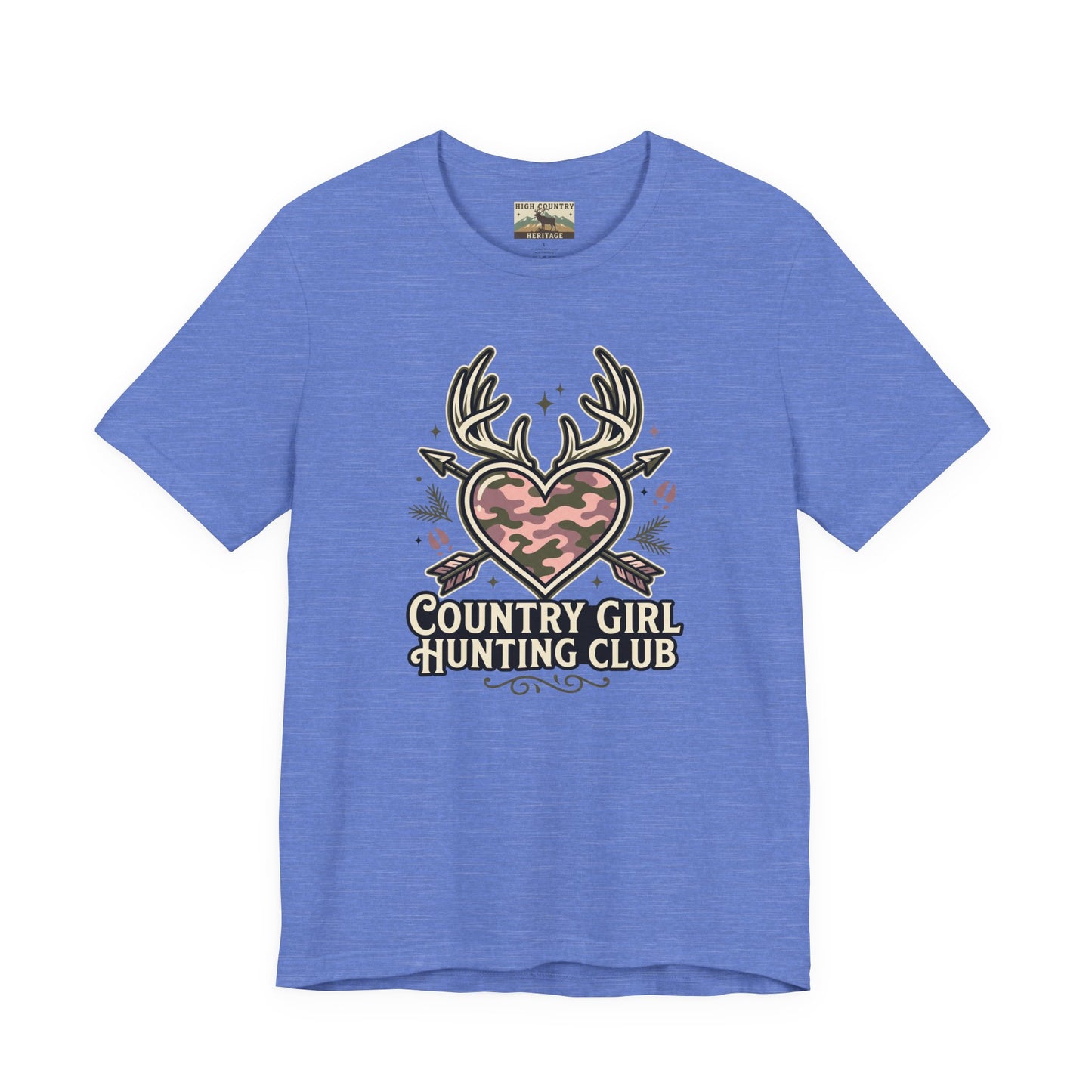 Country girl hunting club t-shirt