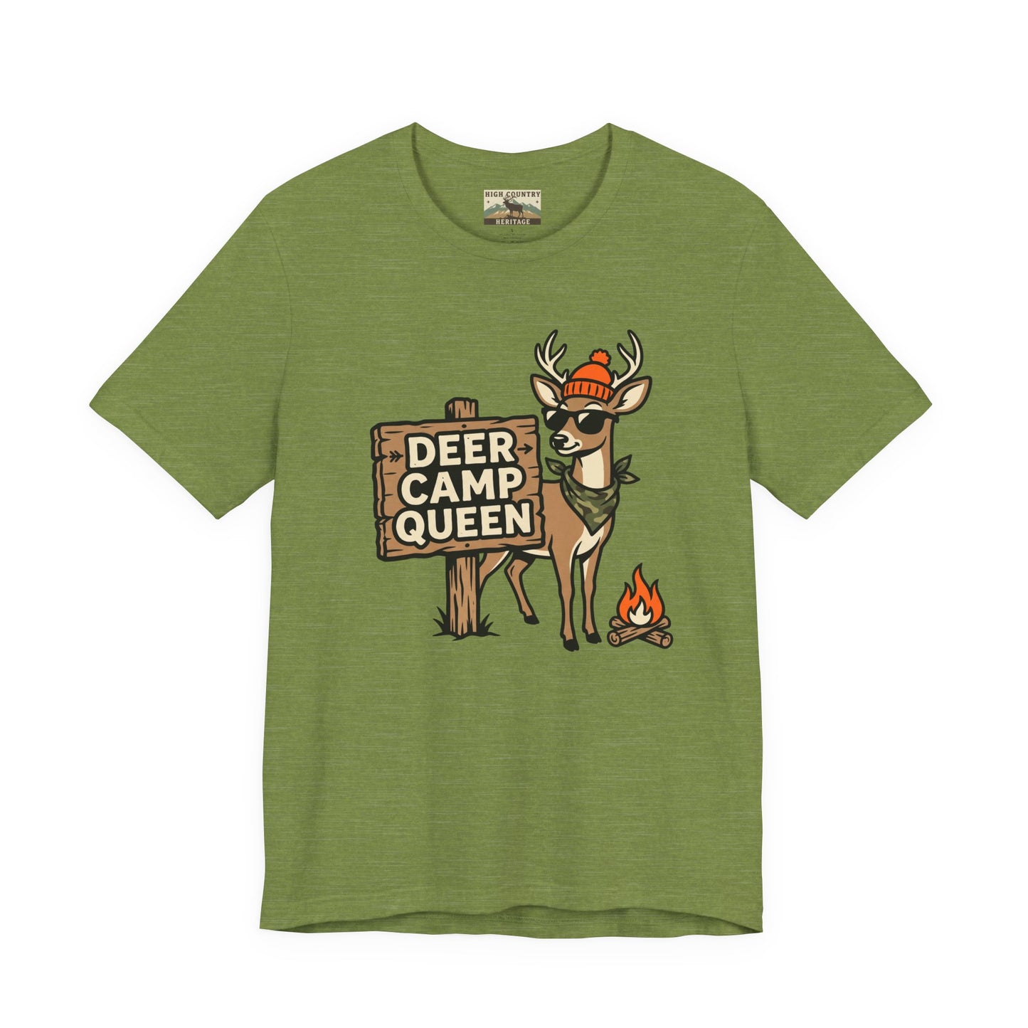 Deer camp queen t-shirt