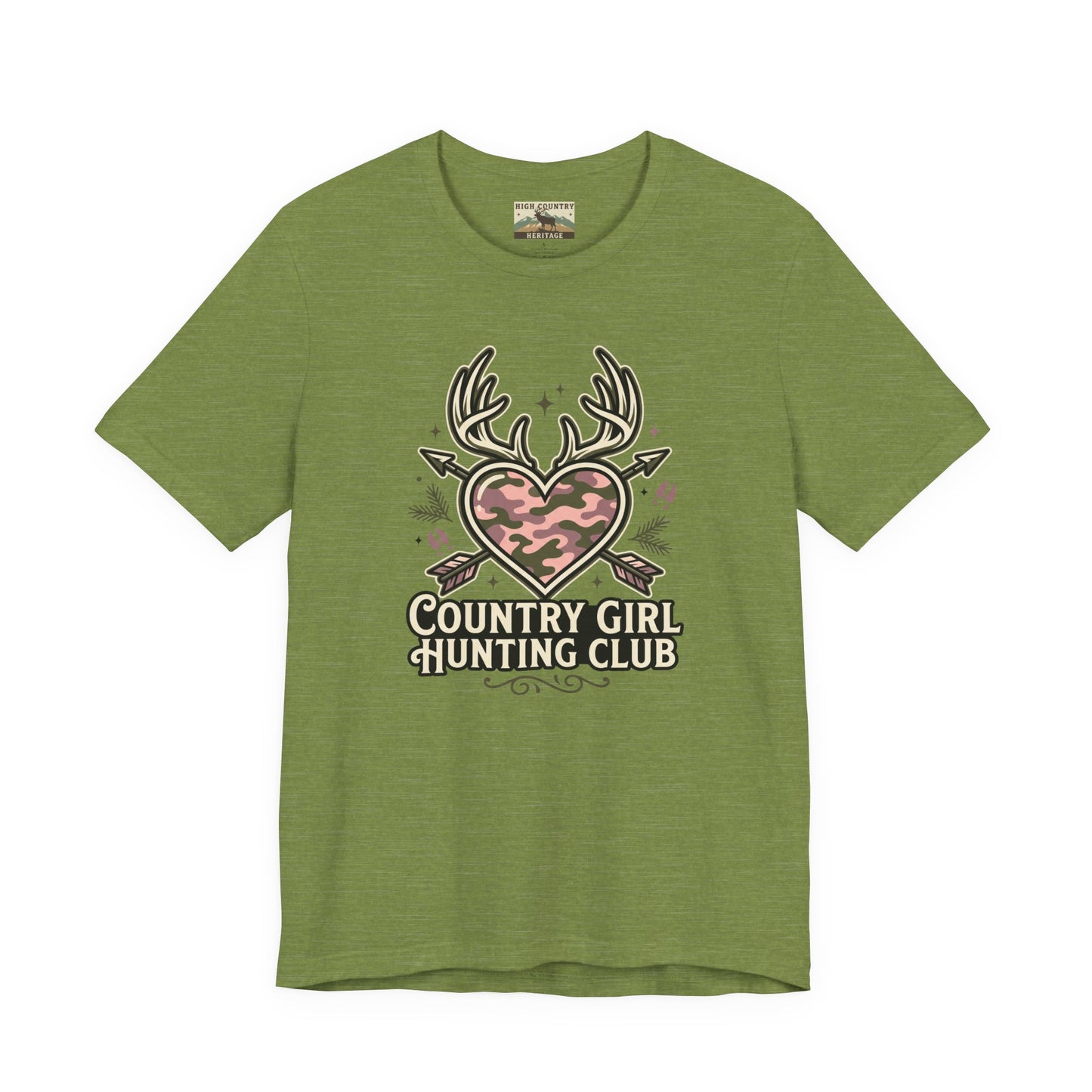 Country girl hunting club t-shirt