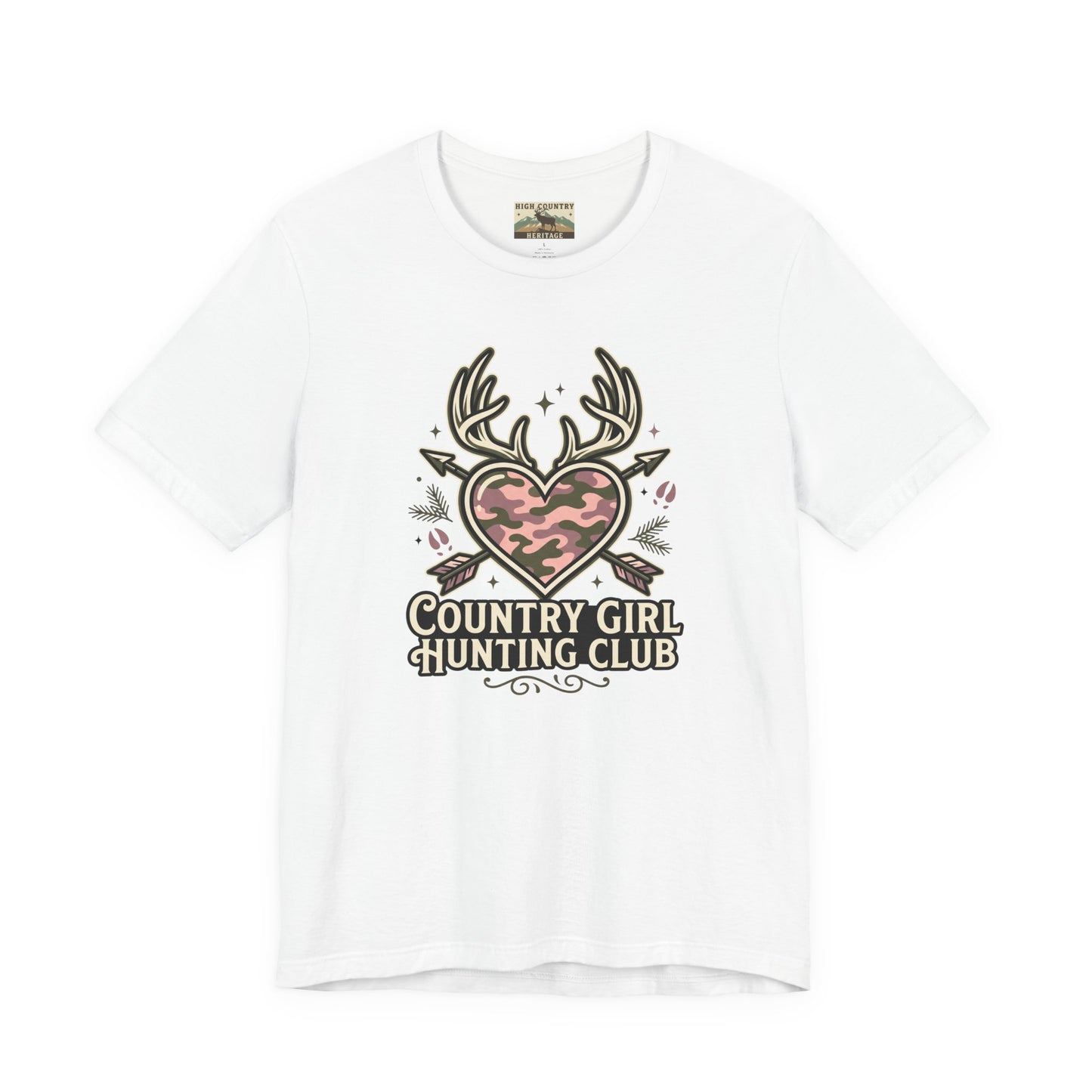 Country girl hunting club t-shirt