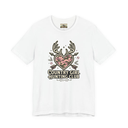 Country girl hunting club t-shirt