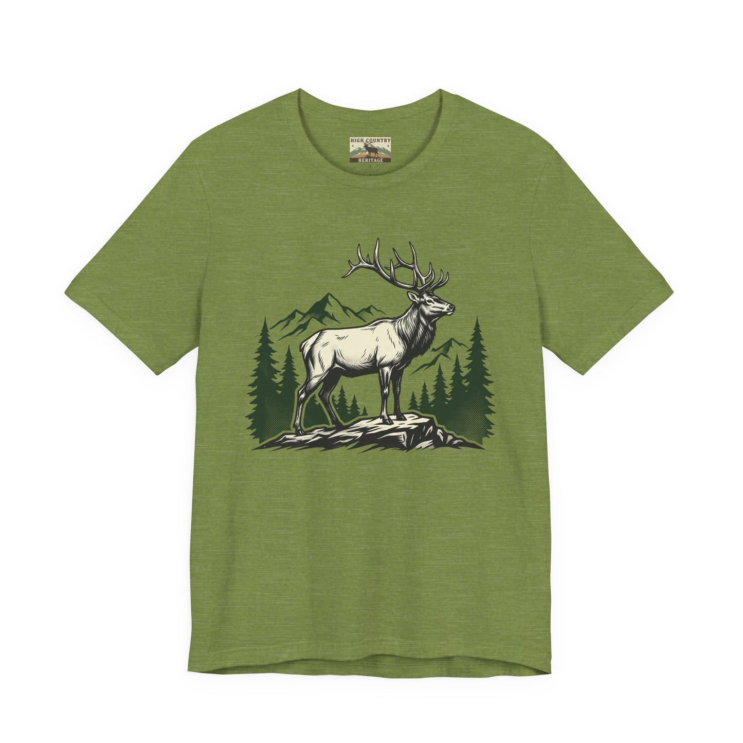 Elk And Landscape T-shirt
