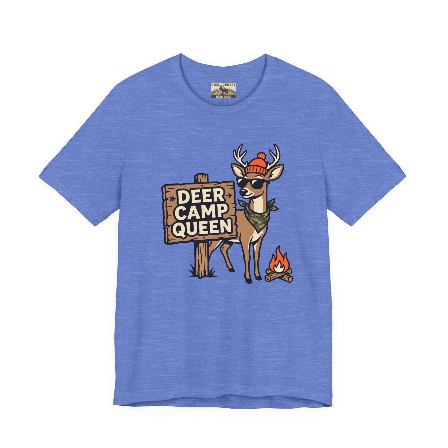 Deer camp queen t-shirt