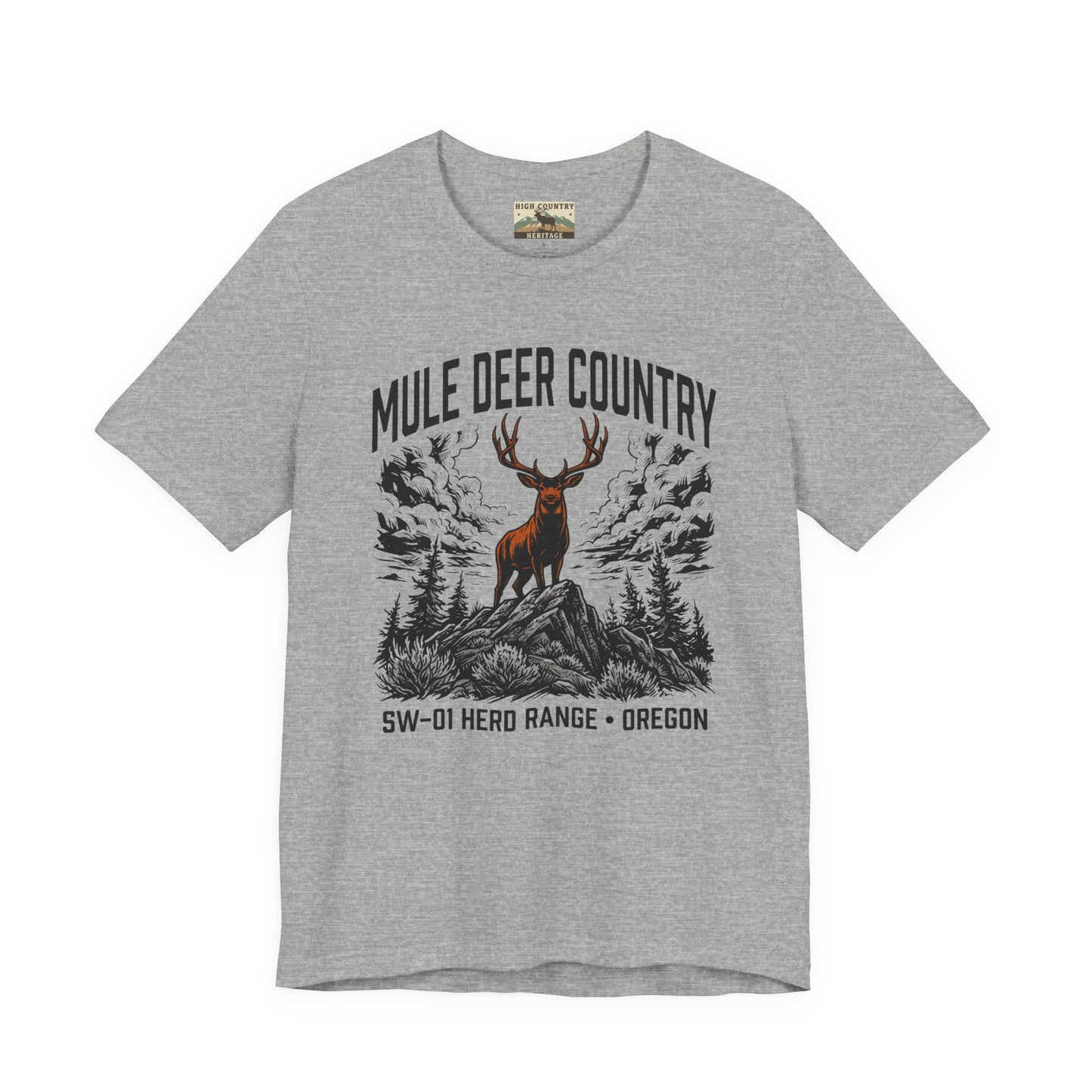 Mule deer country T-shirt