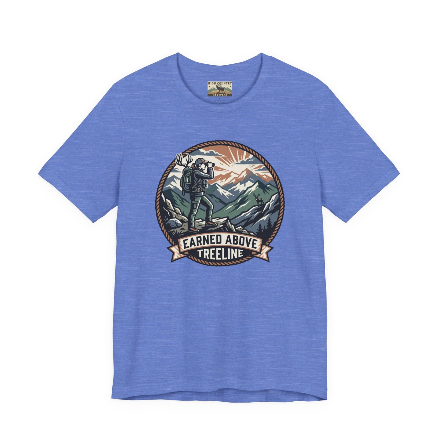 Earned above treeline t-shirt