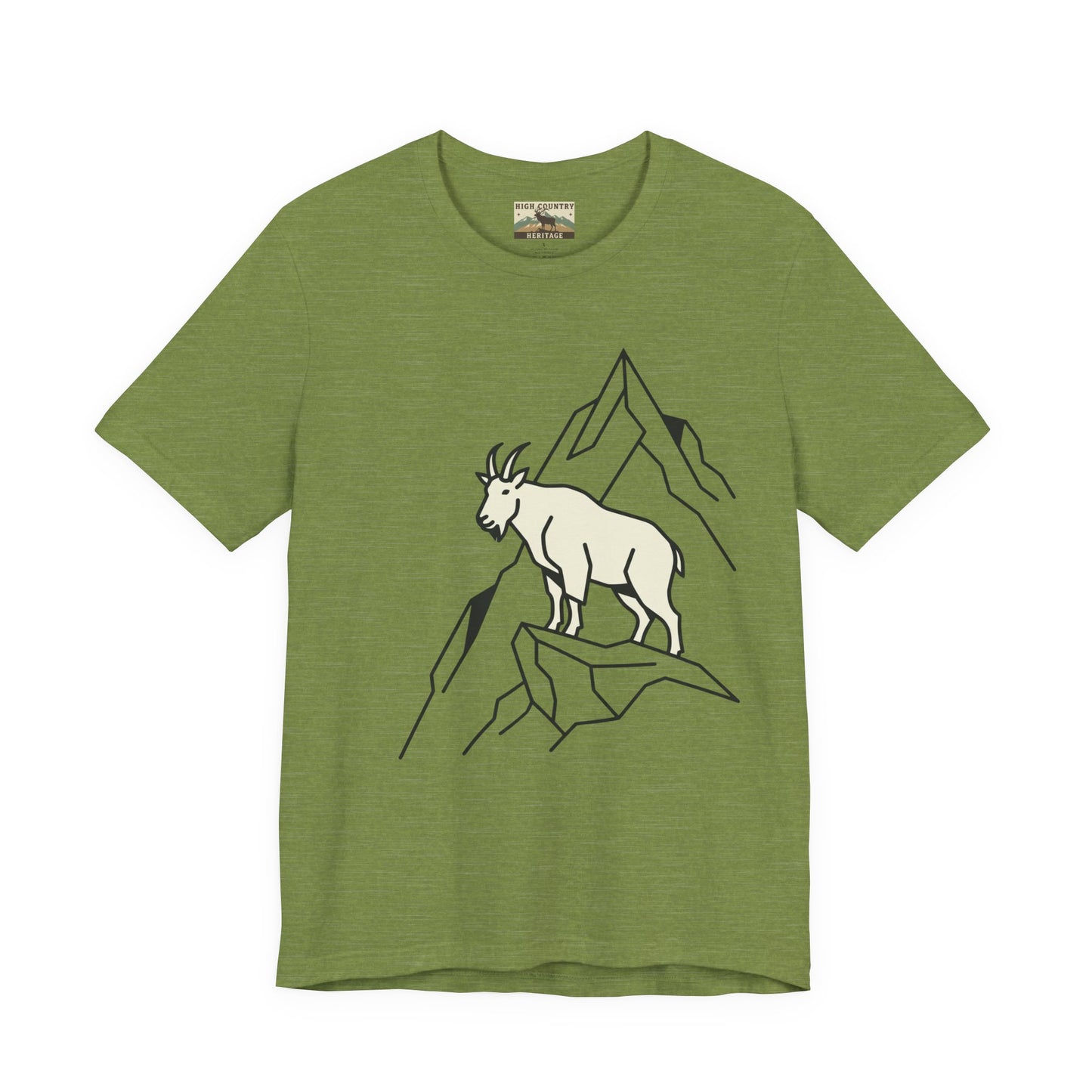 Mountain Goat On Cliff T-shirt