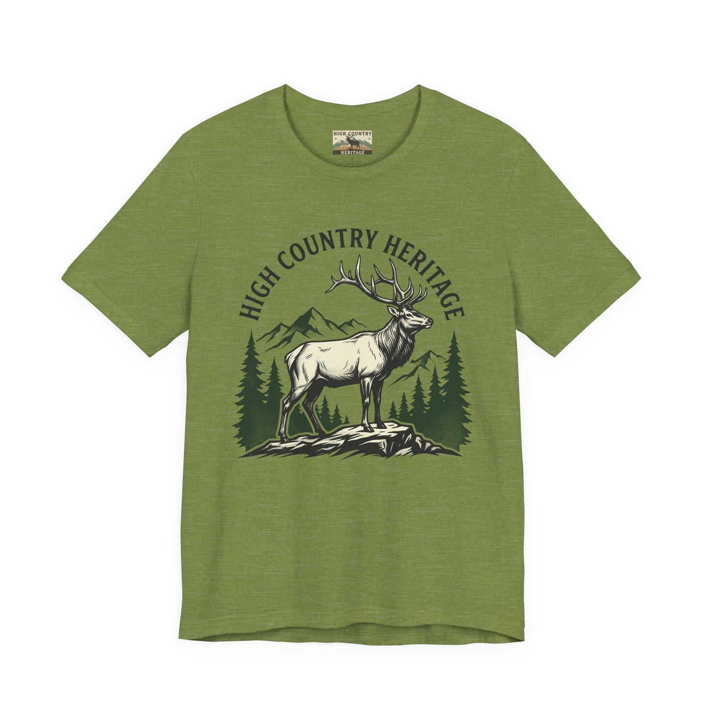 Elk And Landscape T-shirt