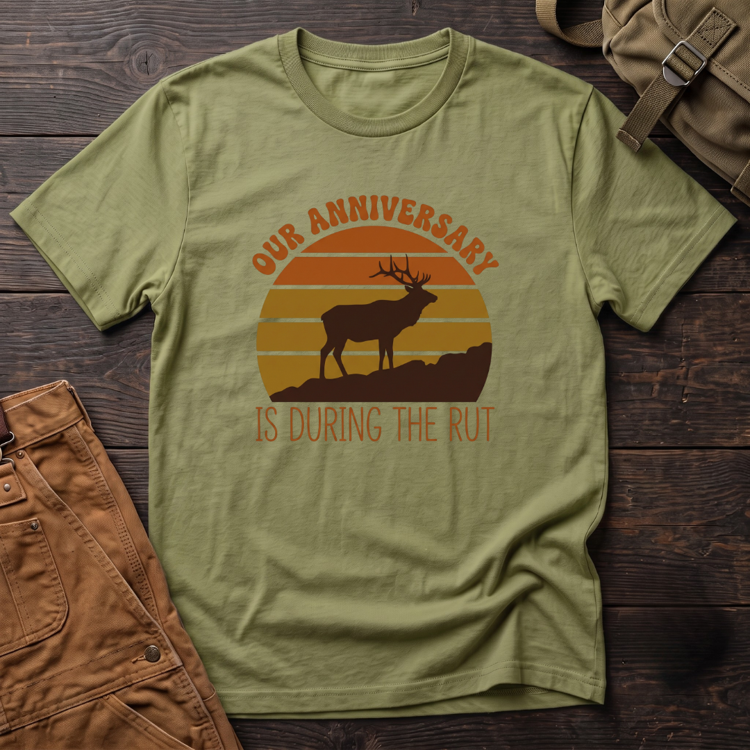 Anniversary During The Rut Retro T-Shirt
