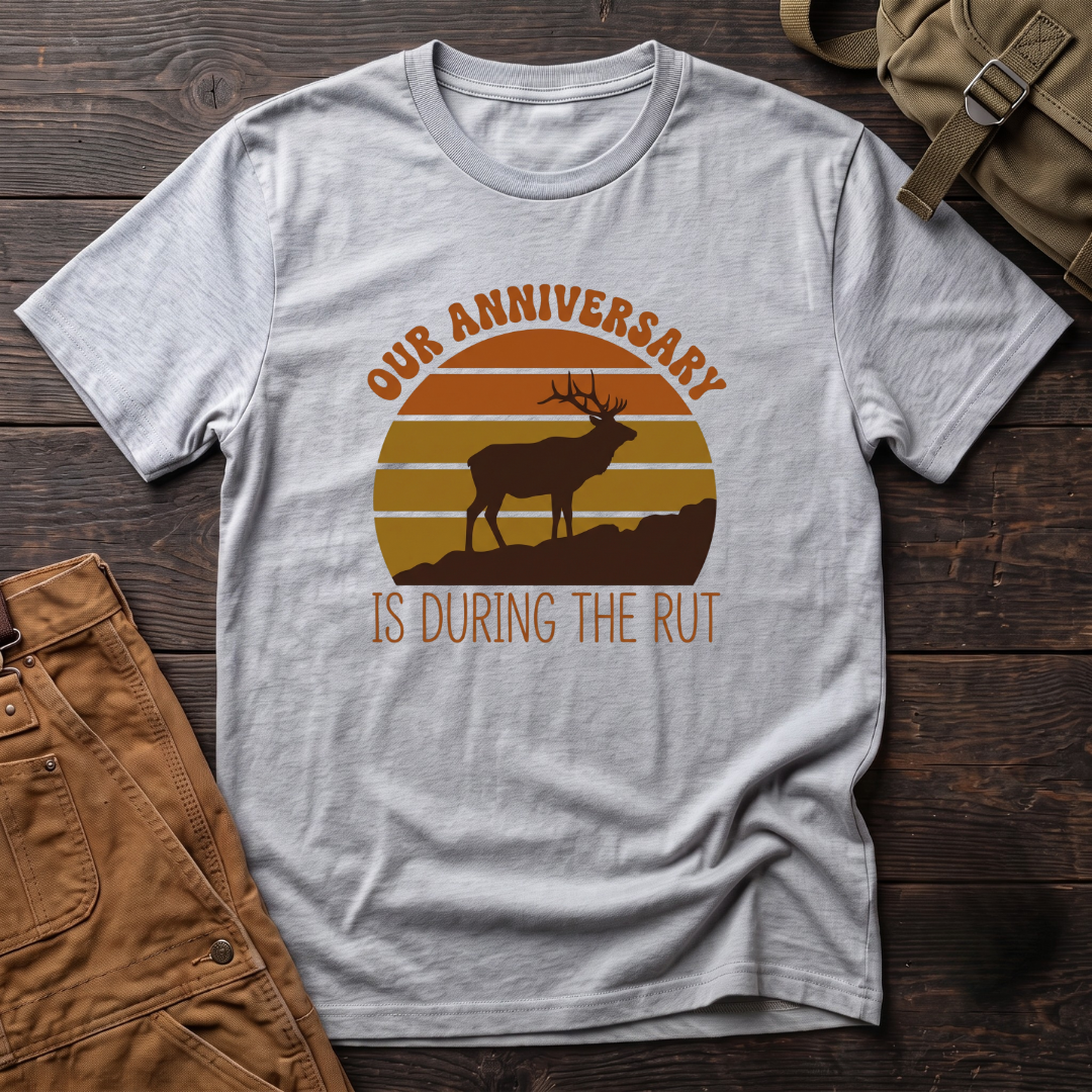 Anniversary During The Rut Retro T-Shirt