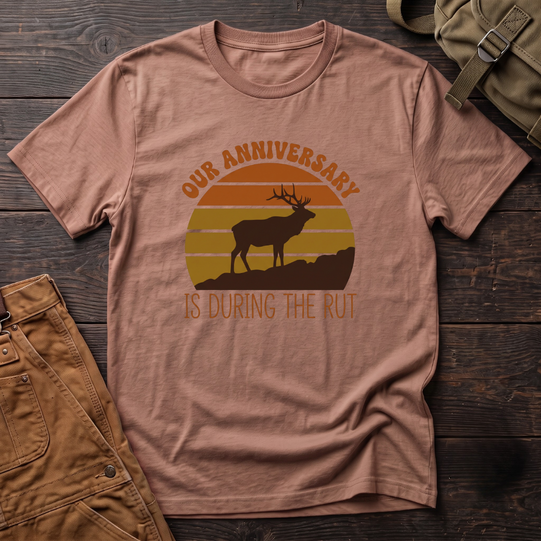 Anniversary During The Rut Retro T-Shirt