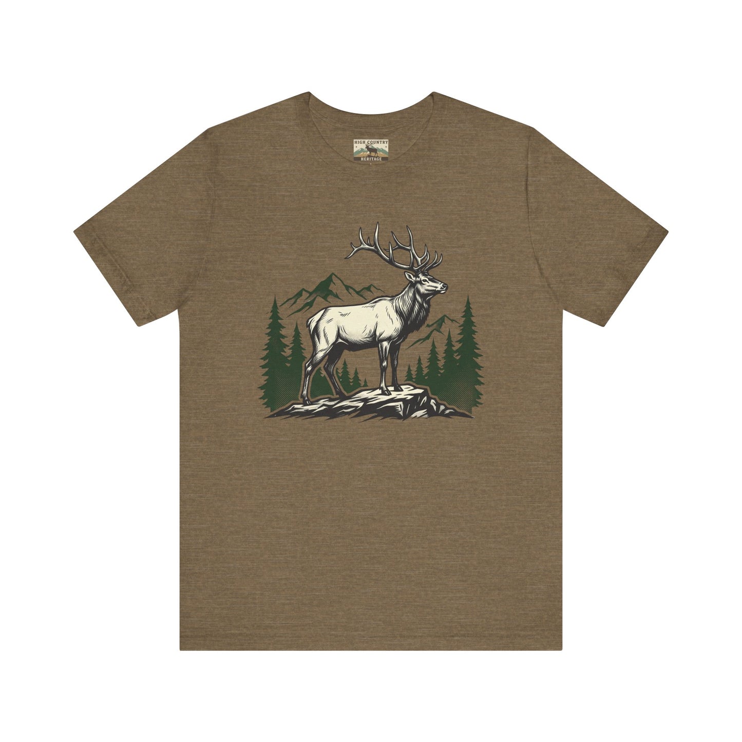 Elk And Landscape T-shirt