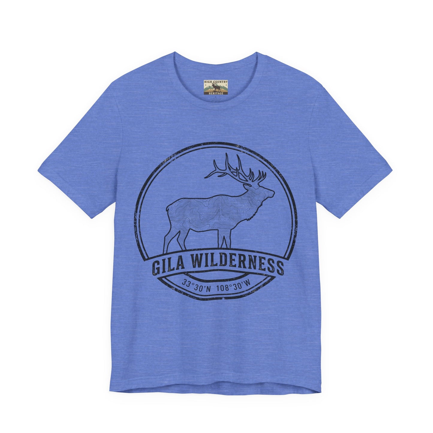 Gila Wilderness Elk T-shirt with coordinates