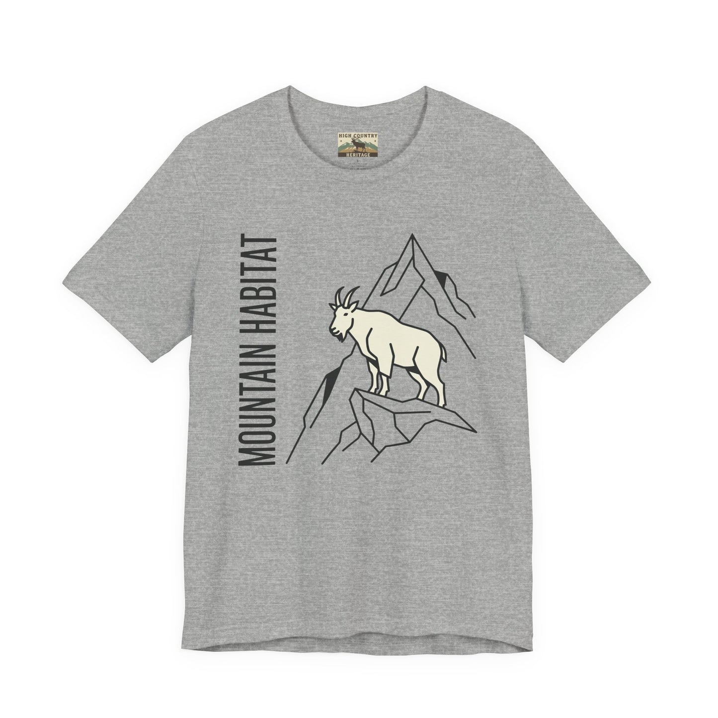 Mountain Goat On Cliff T-shirt