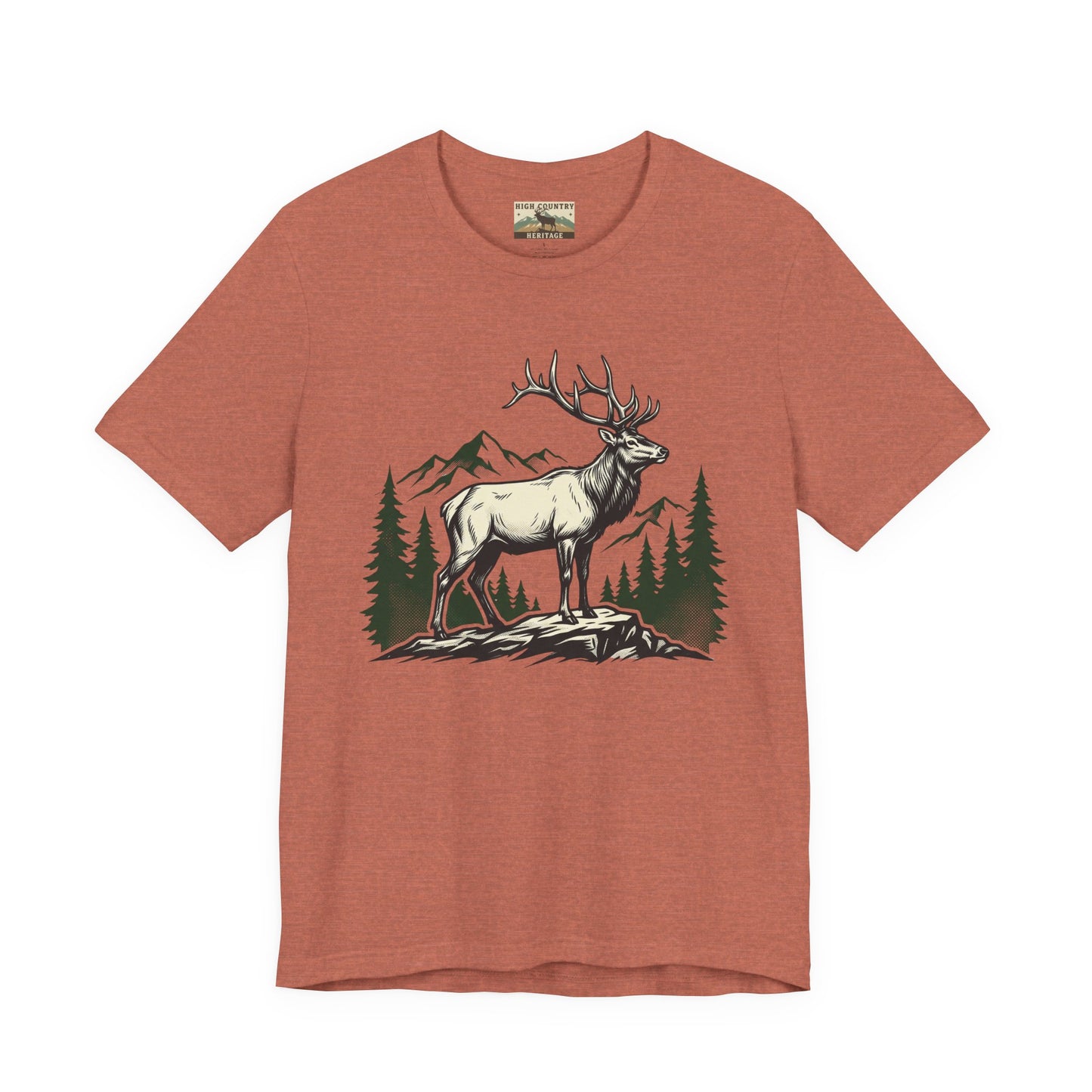 Elk And Landscape T-shirt