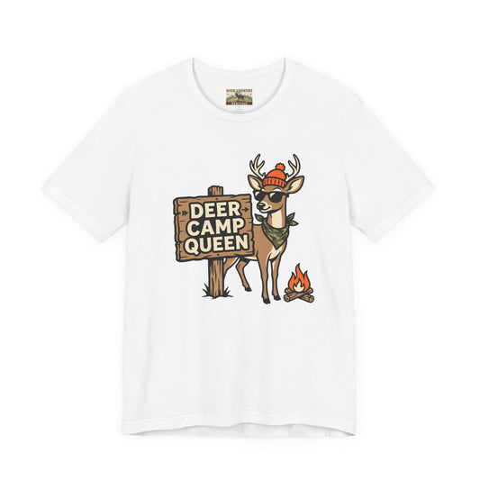 Deer camp queen t-shirt