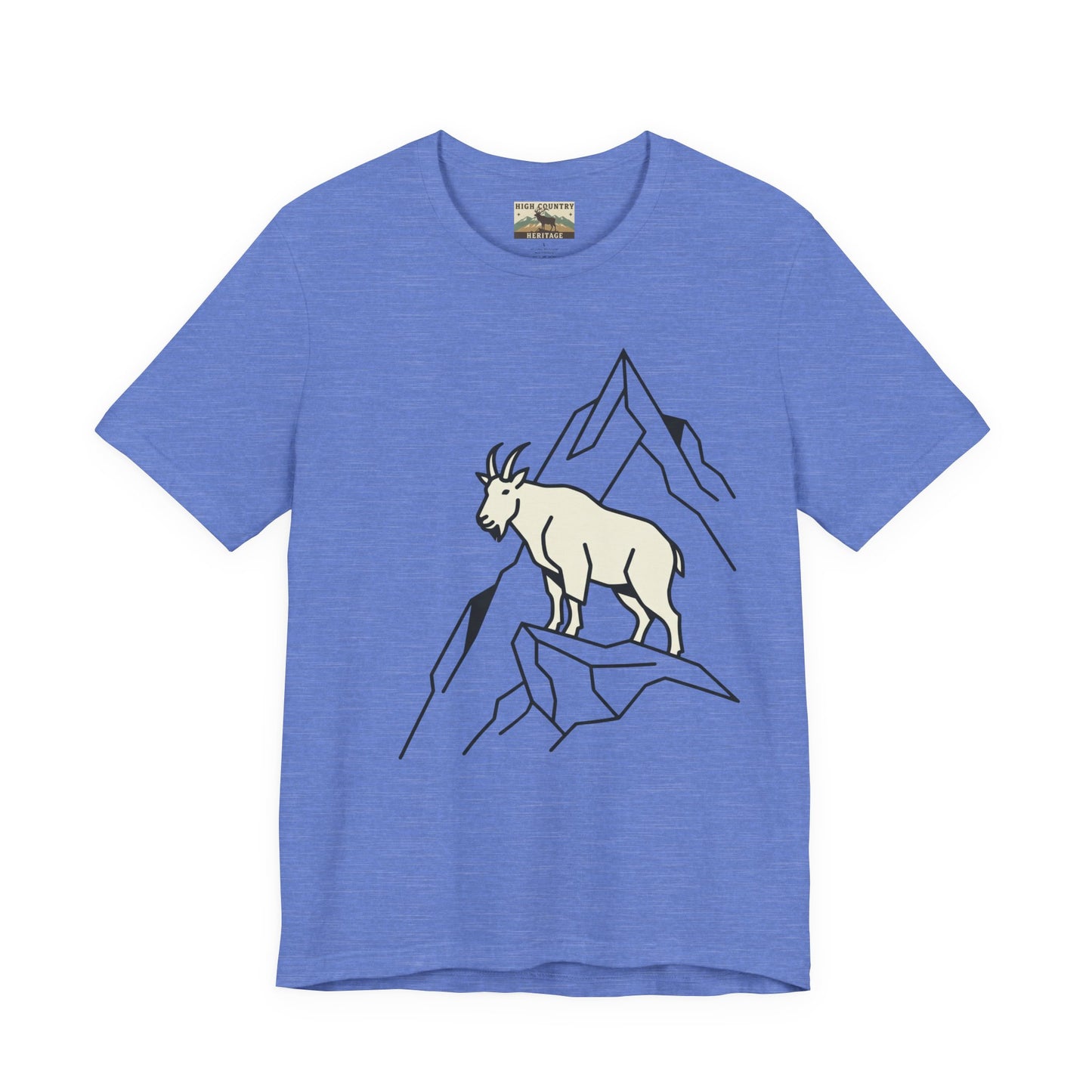 Mountain Goat On Cliff T-shirt