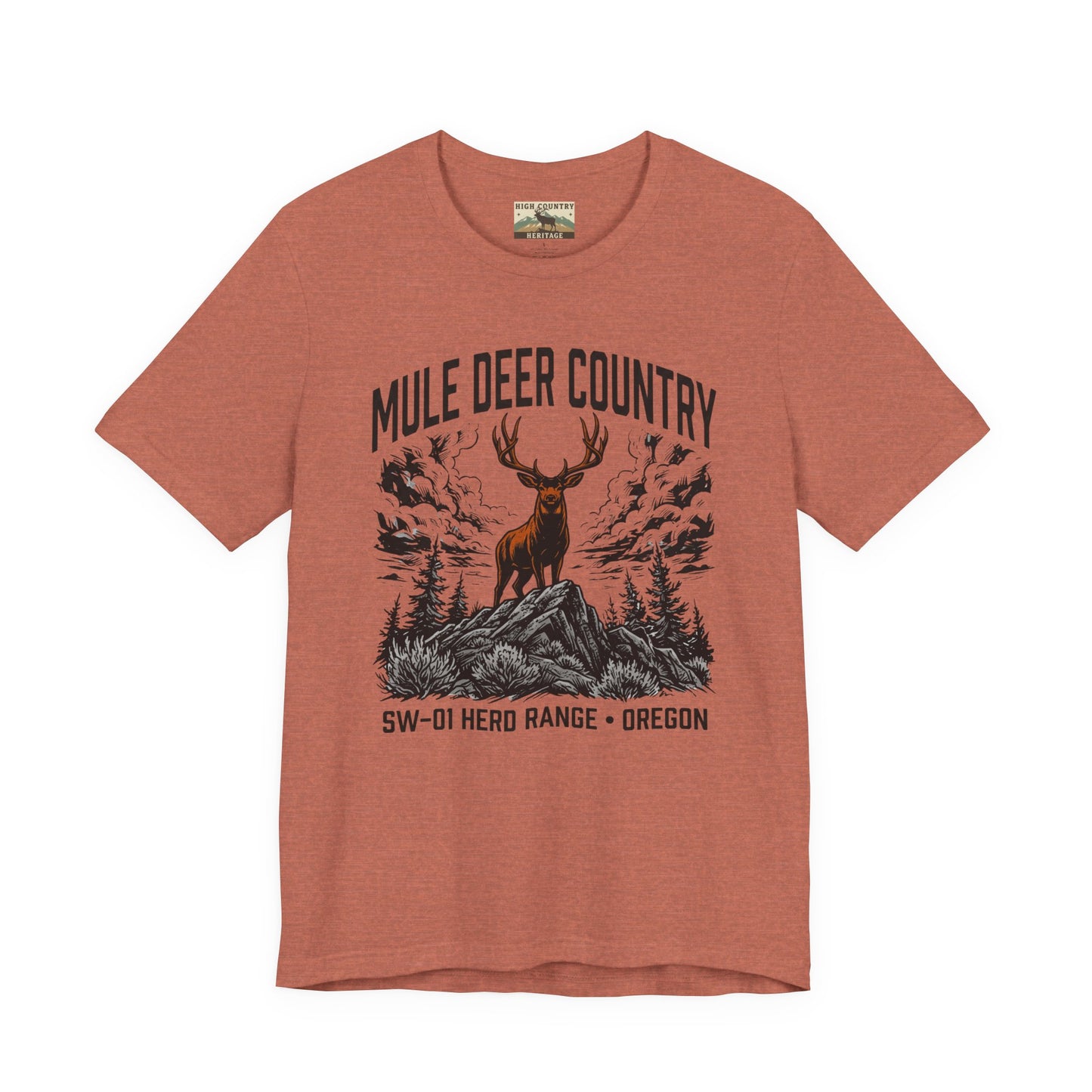 Mule deer country T-shirt