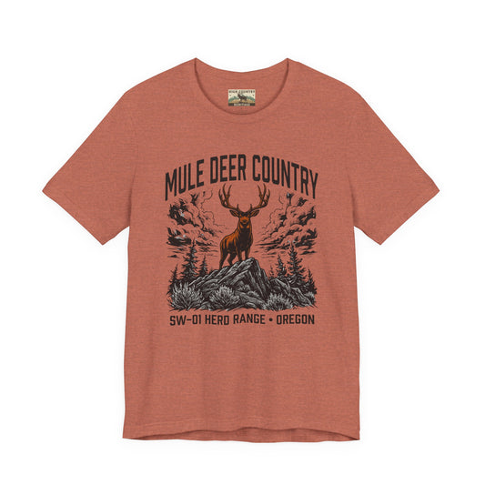 Mule deer country T-shirt