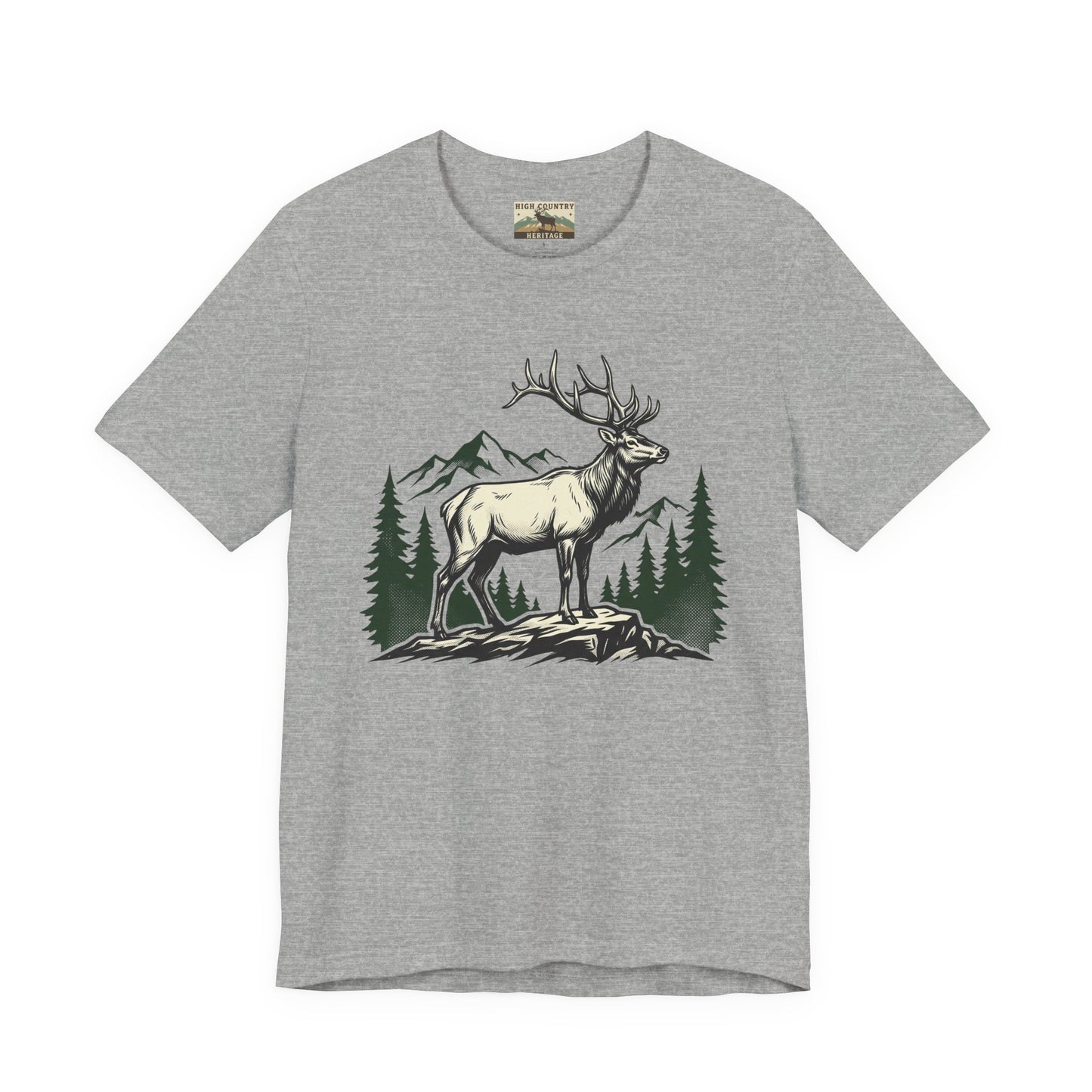 Elk And Landscape T-shirt