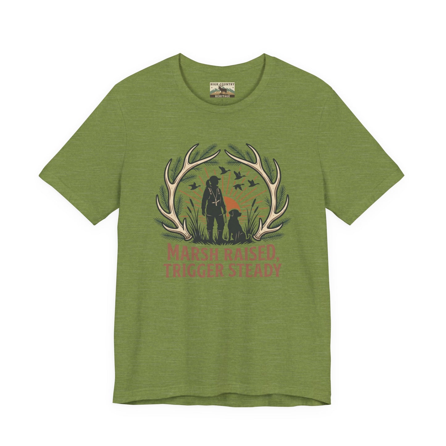 Marsh raised, trigger steady t-shirt