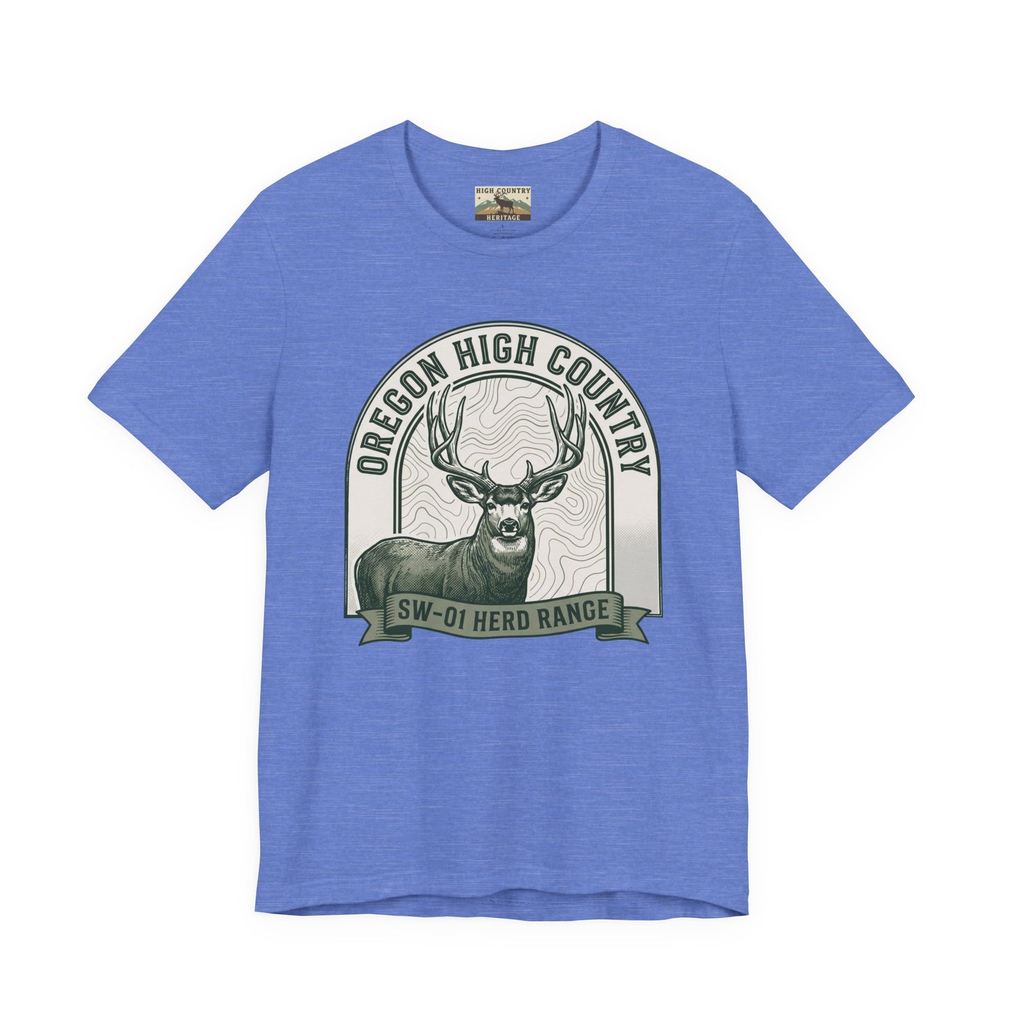 Oregon high country, SW-01 herd range T-shirt