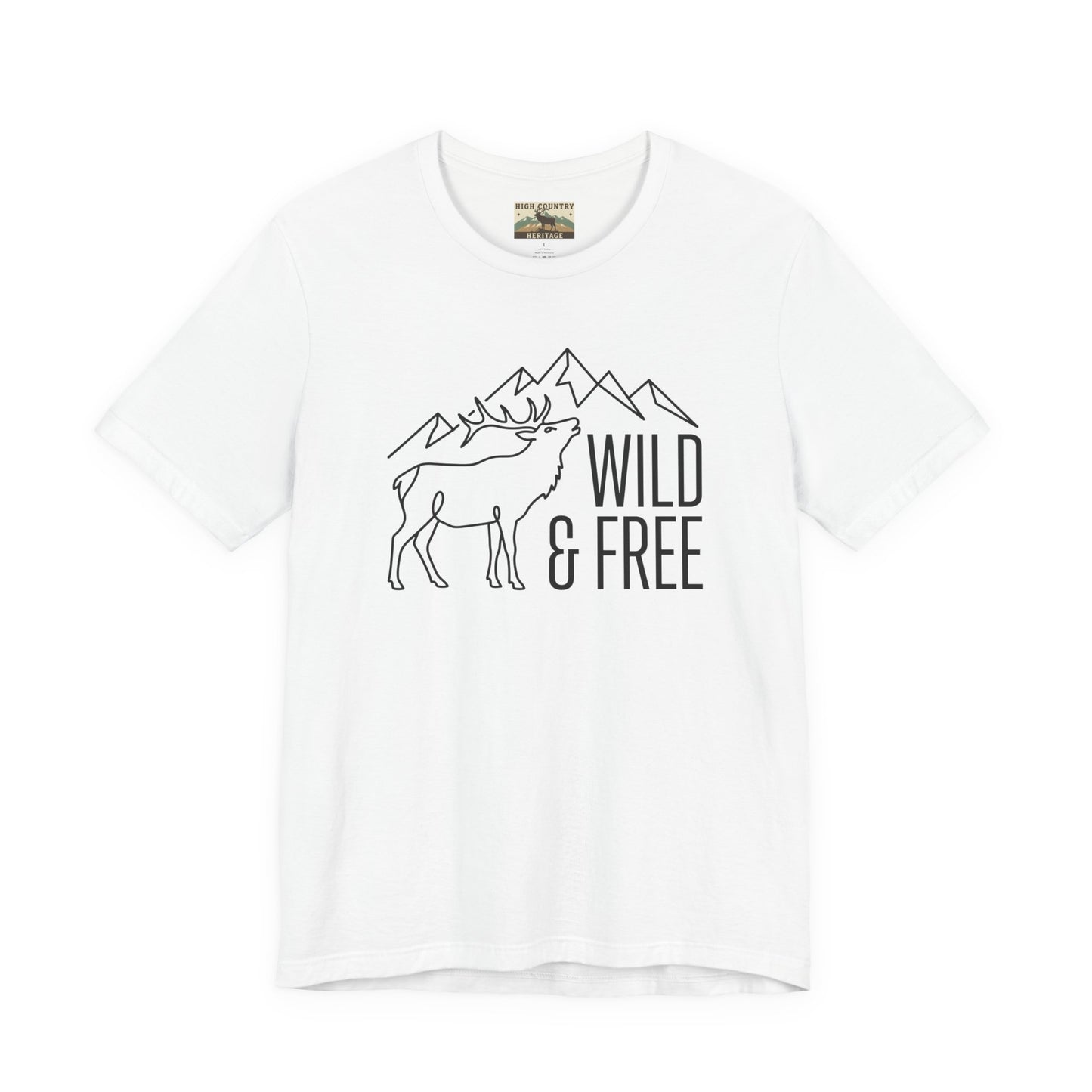 Wild and free t-shirt