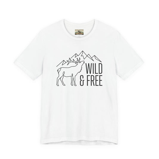 Wild and free t-shirt