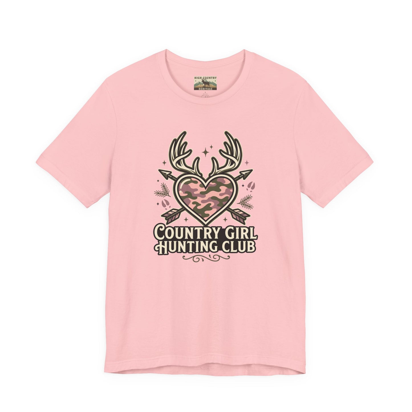 Country girl hunting club t-shirt