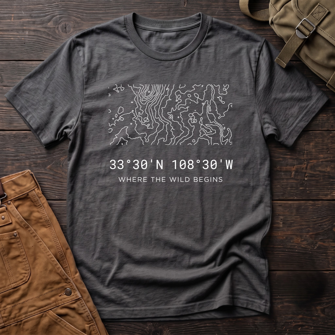Gila Topo Map T-Shirt