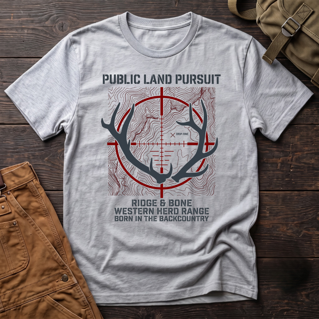 Public land pursuit T-shirt