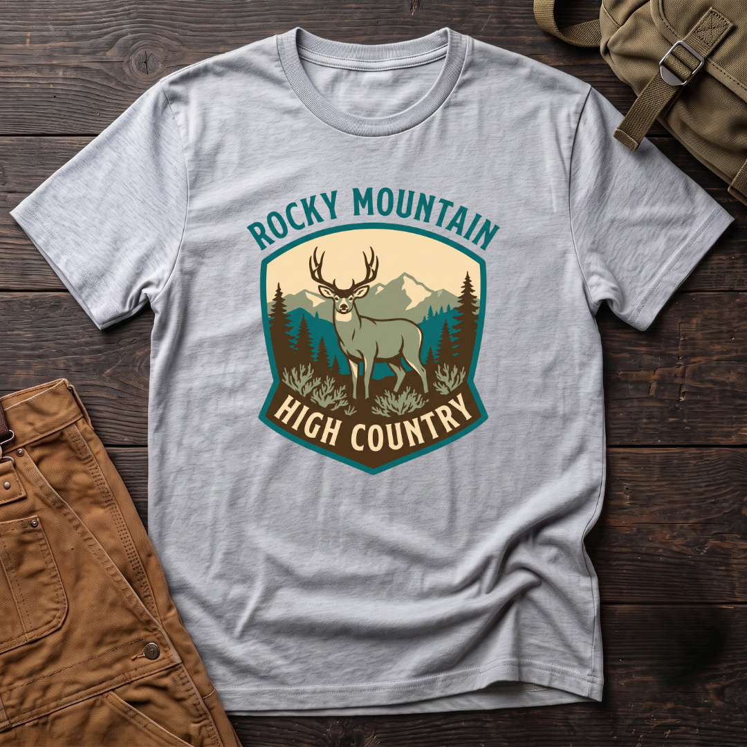 Rocky Mountain shield T-shirt
