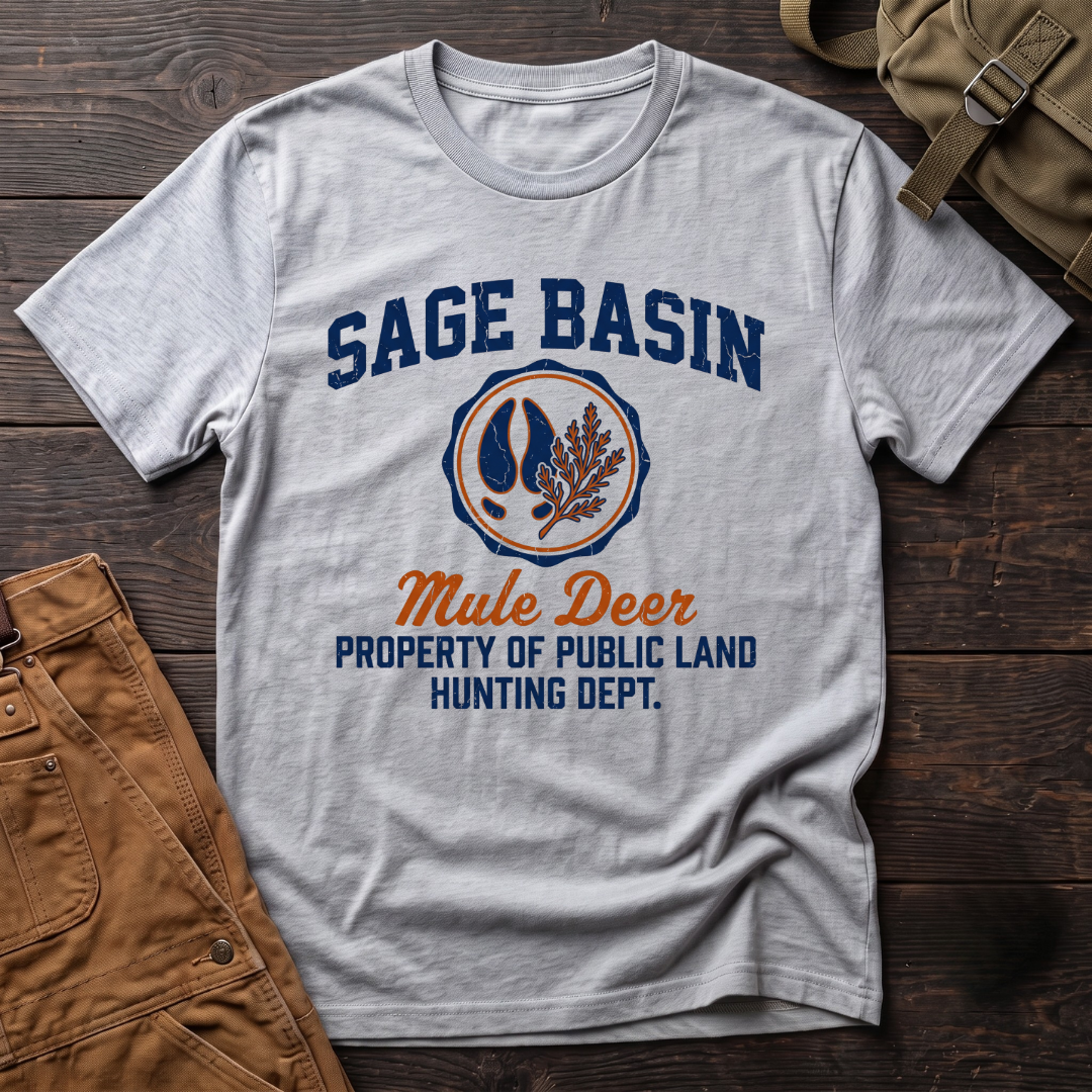 Sage basin mule deer T-shirt